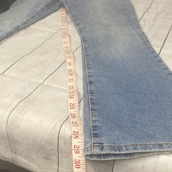 Levi’s 515 Women’s Boot Cut Stretch Jeans Size 6M Low Rose Made in early 2000’s - Picture 4 of 10